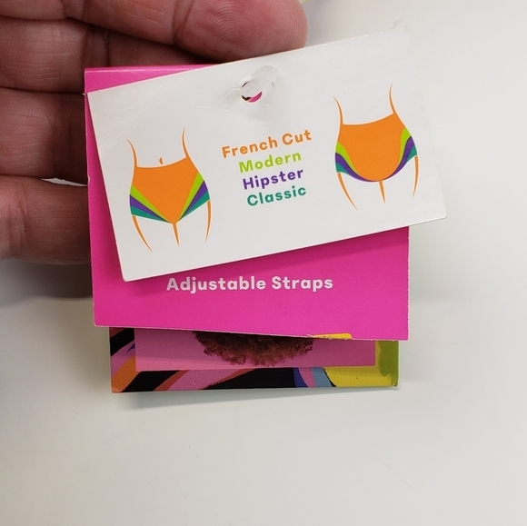 Tabitha Brown x Target Pink Floral Cutout One Piece Swimsuit size XS NEW - Picture 6 of 11